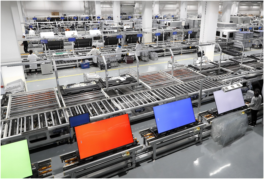 智慧賦能，標(biāo)桿引領(lǐng) 長(zhǎng)虹智慧顯示工廠入選“2022年度智能制造示范工廠”